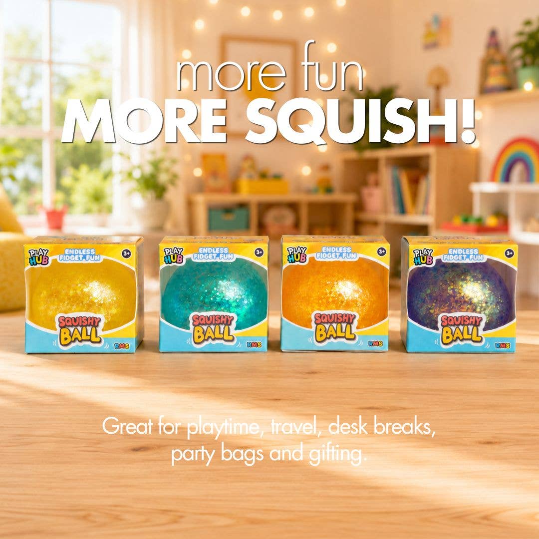 RMS Playhub Glitter Squishy Ball