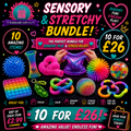 10 Sensory/Stretchy Items for £26