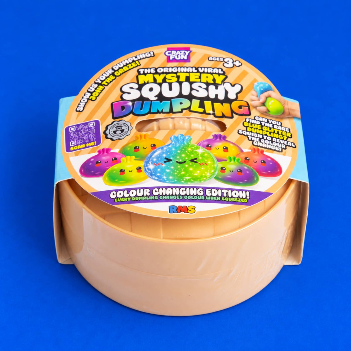 RMS Crazy Fun Squishy Dumpling Colour Changing Edition