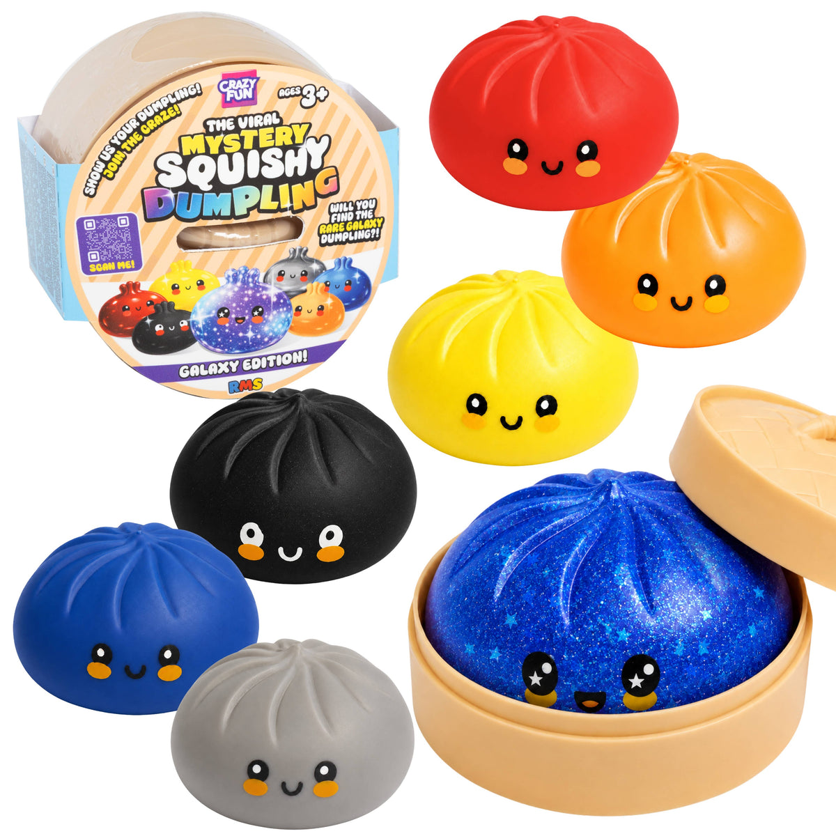 RMS Crazy Fun Squishy Dumpling Galaxy Edition