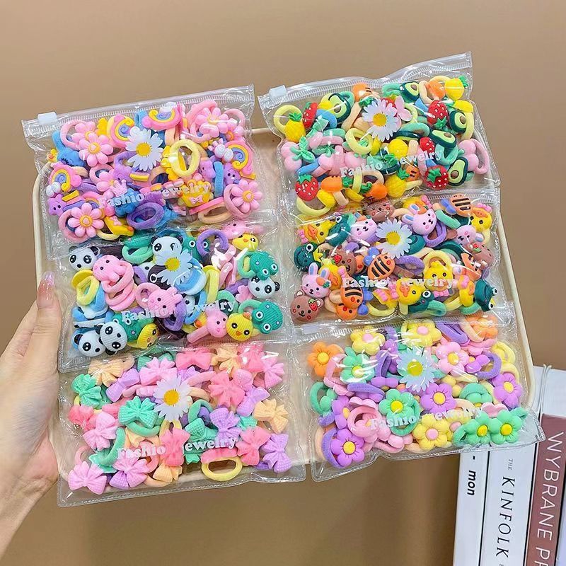 20x Mixed Small Hair Ties