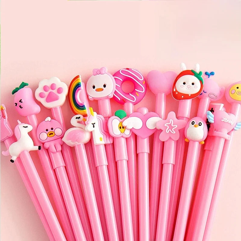 20x Pink Gel Pen Set