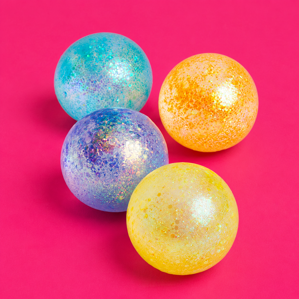 RMS Playhub Glitter Squishy Ball