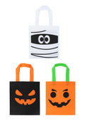 Halloween Treat Bags (28cm x 34cm) 3-Piece Pack