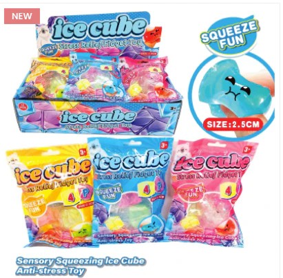 Pack of 4 Squeezy Maltose Ice Cubes 2.5cm