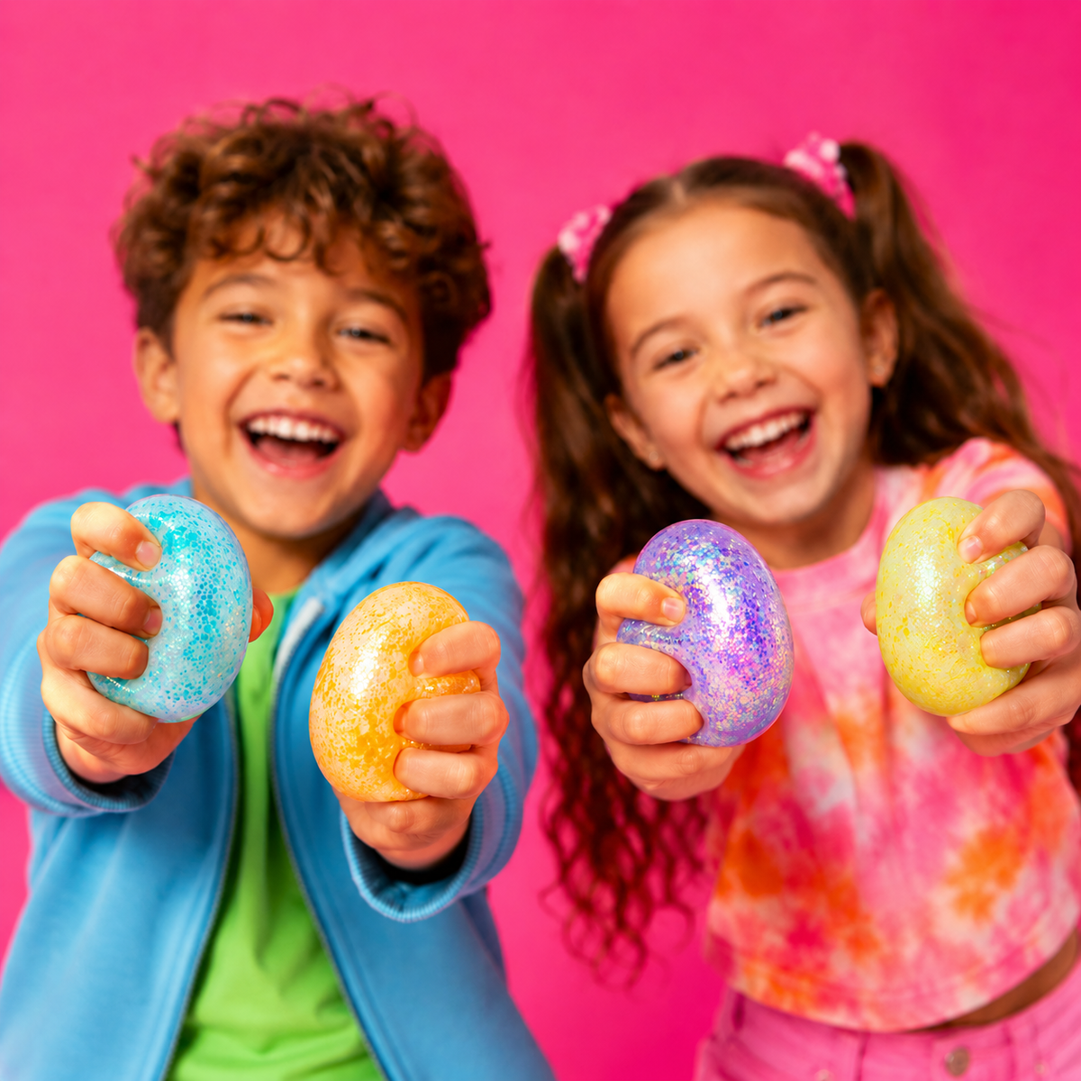 RMS Playhub Glitter Squishy Ball