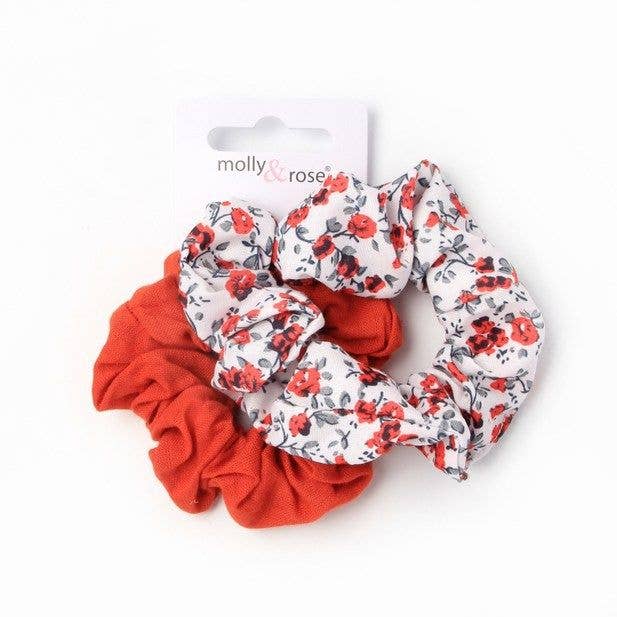 2 Pack of Small Scrunchies