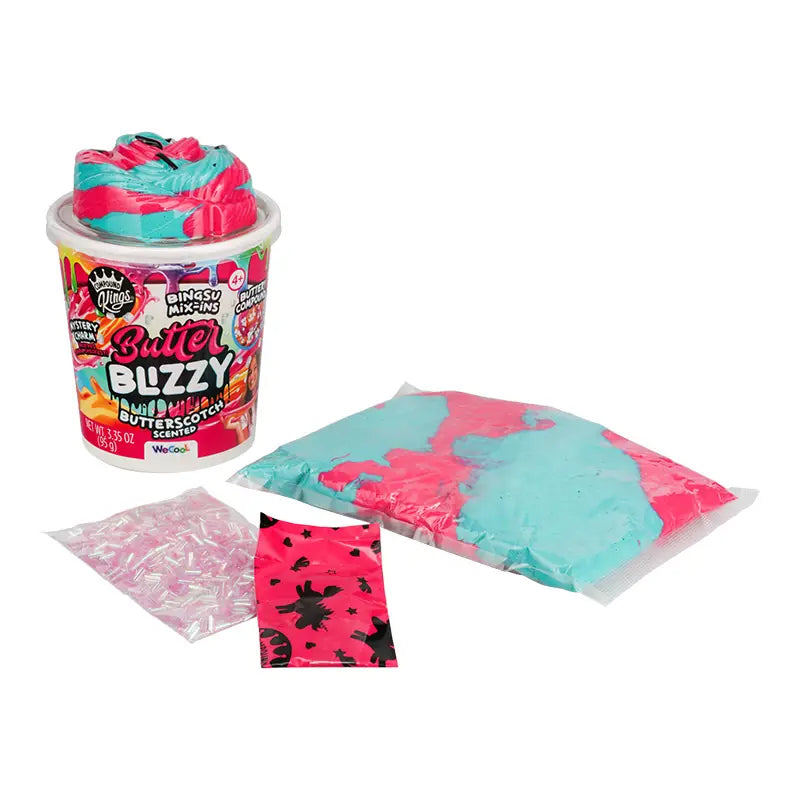 Butter Blizzy Butterscotch Slime Kit by Compound Kings | Crunchy Mix-In Slime