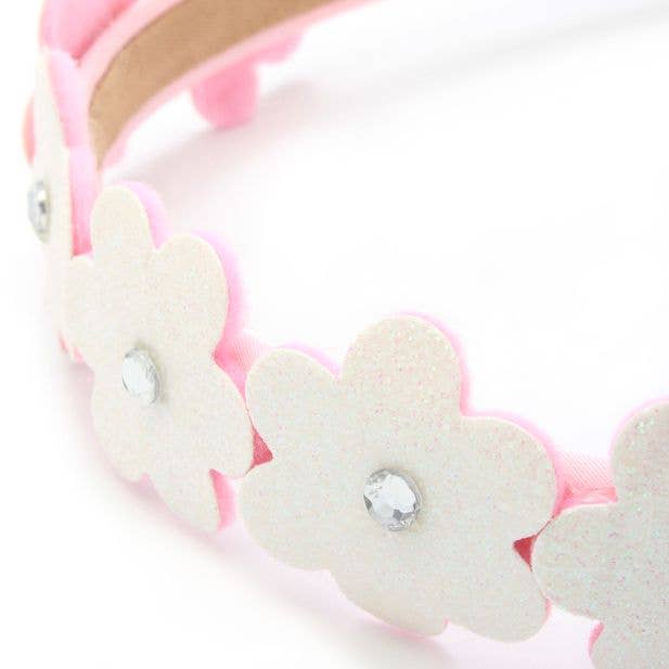 Glitter Flower Headband