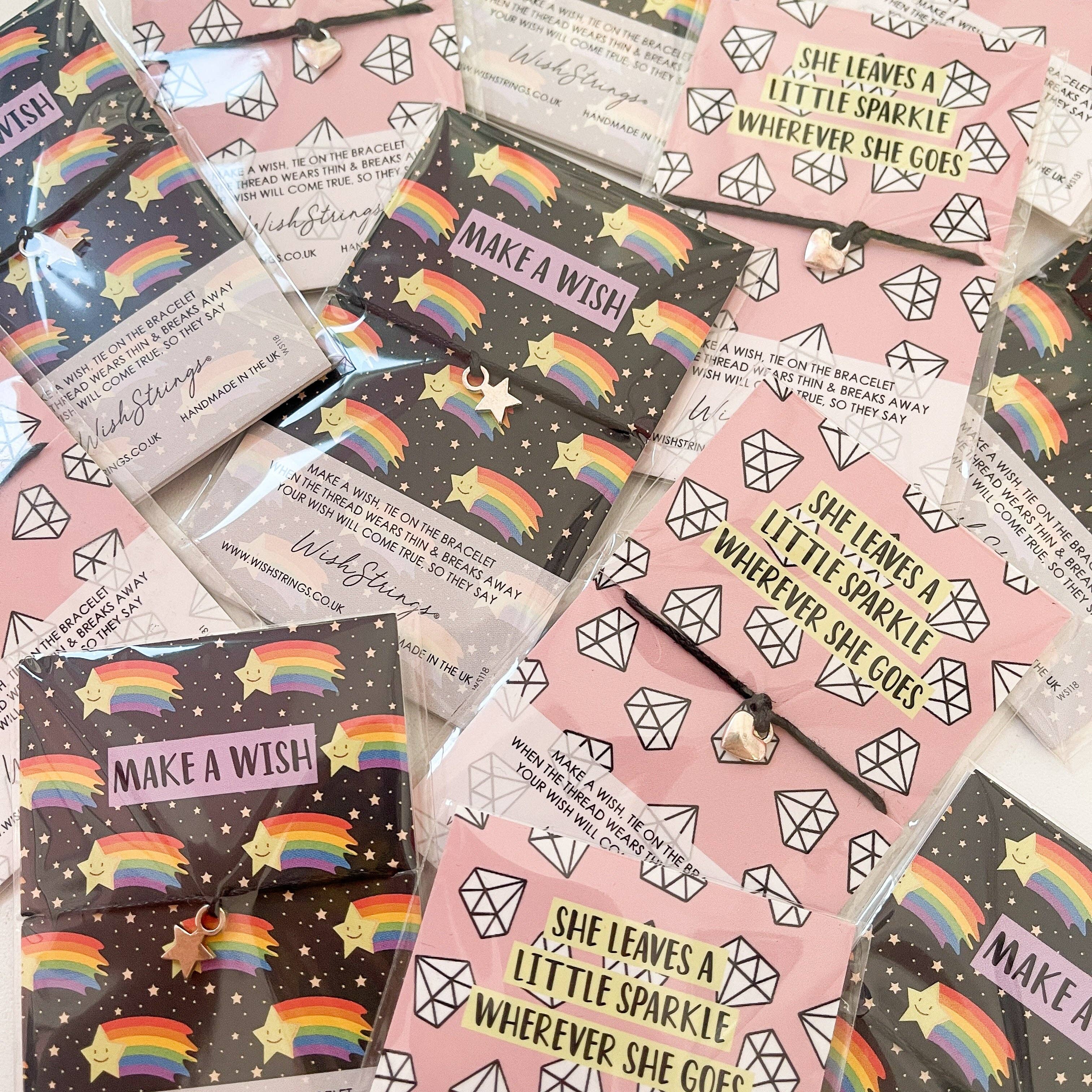 WishStrings ‘She Leaves a Little Sparkle Wherever She Goes’ & ‘Make a Wish'