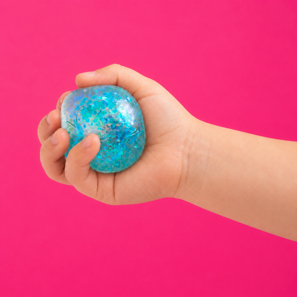 RMS Playhub Glitter Squishy Ball