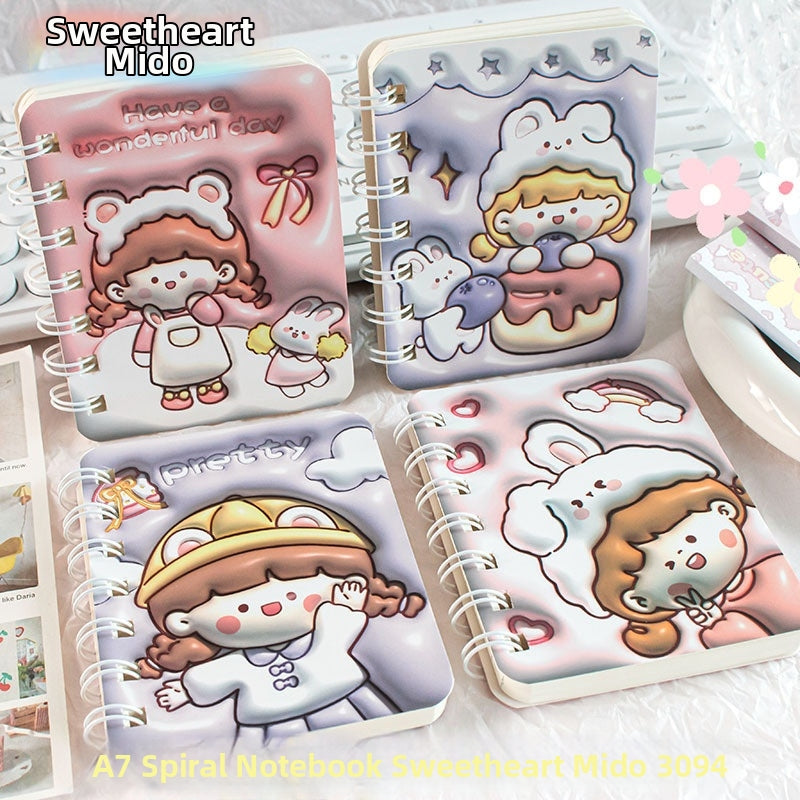 Cartoon Mini Coil Notebook