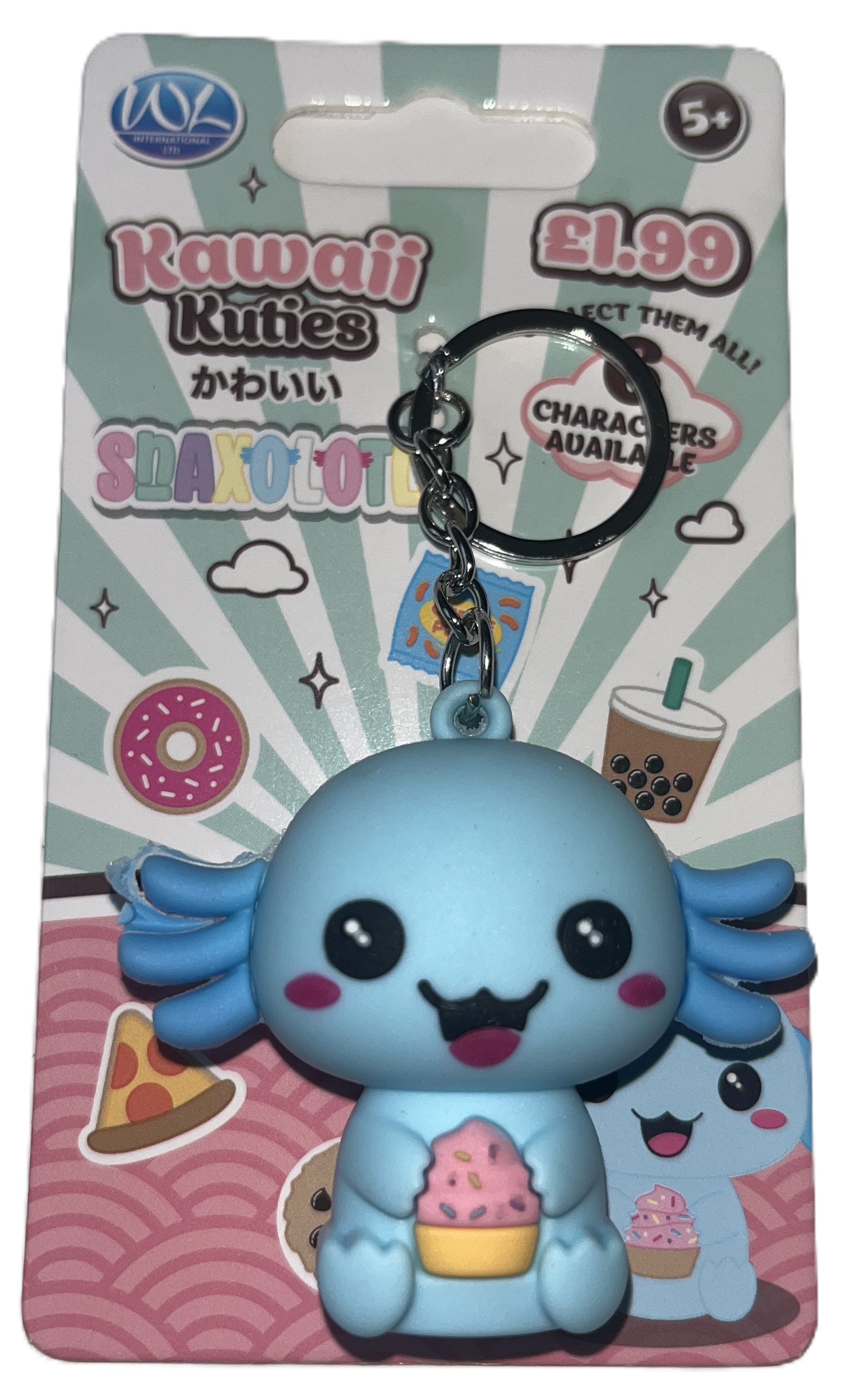 Kawaii Kuties Snackalot Keyrings