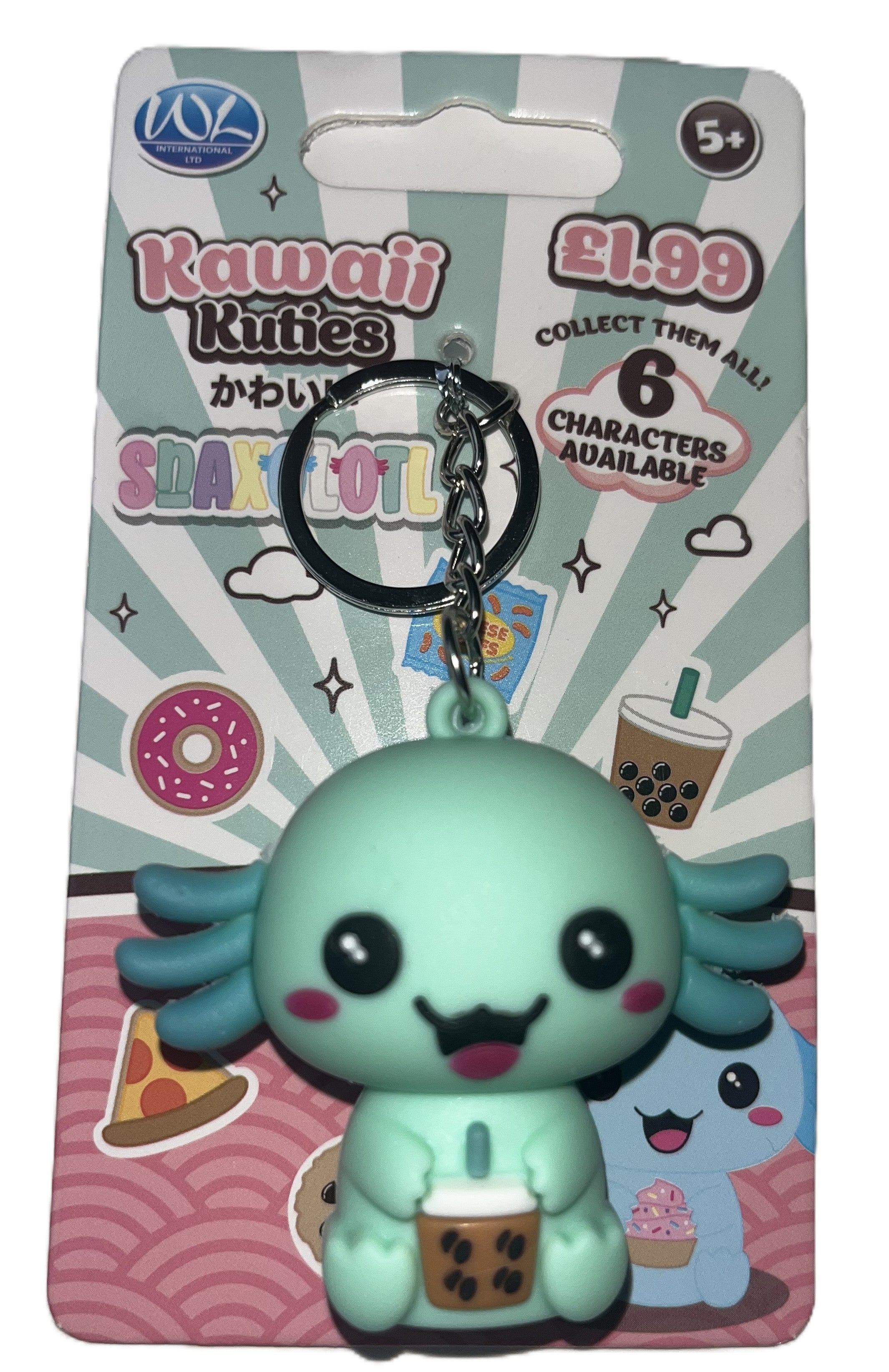 Kawaii Kuties Snackalot Keyrings