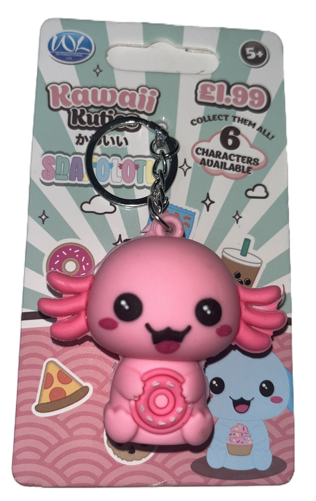 Kawaii Kuties Snackalot Keyrings