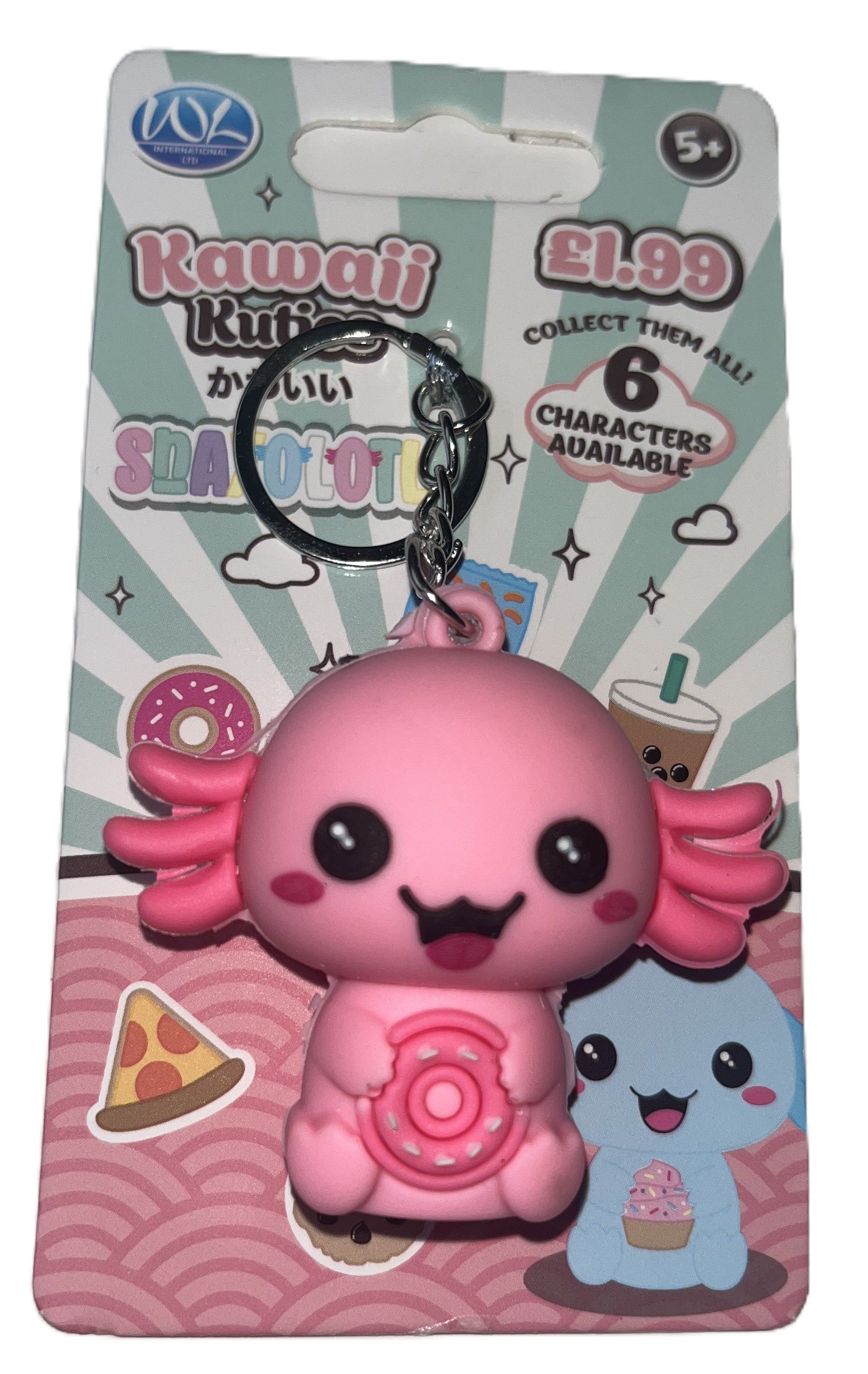 Kawaii Kuties Snackalot Keyrings