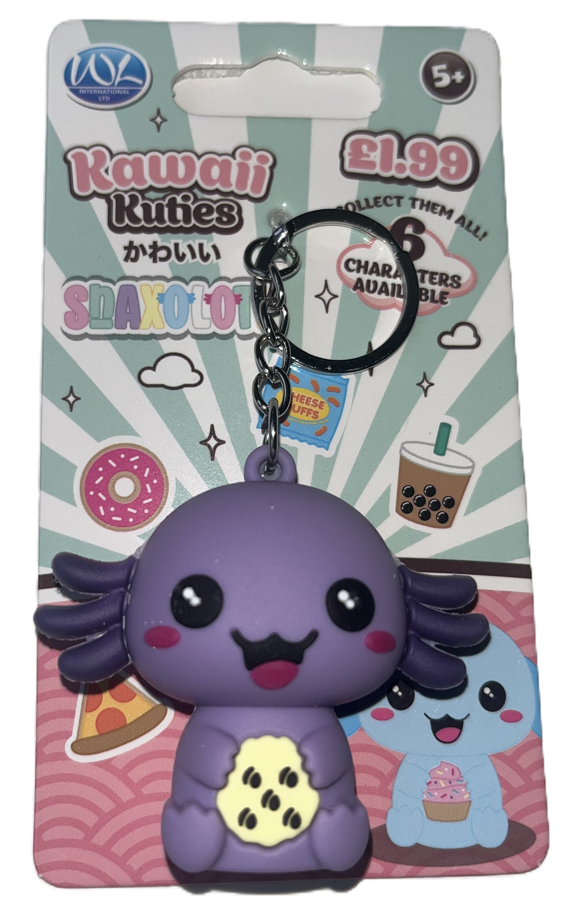 Kawaii Kuties Snackalot Keyrings