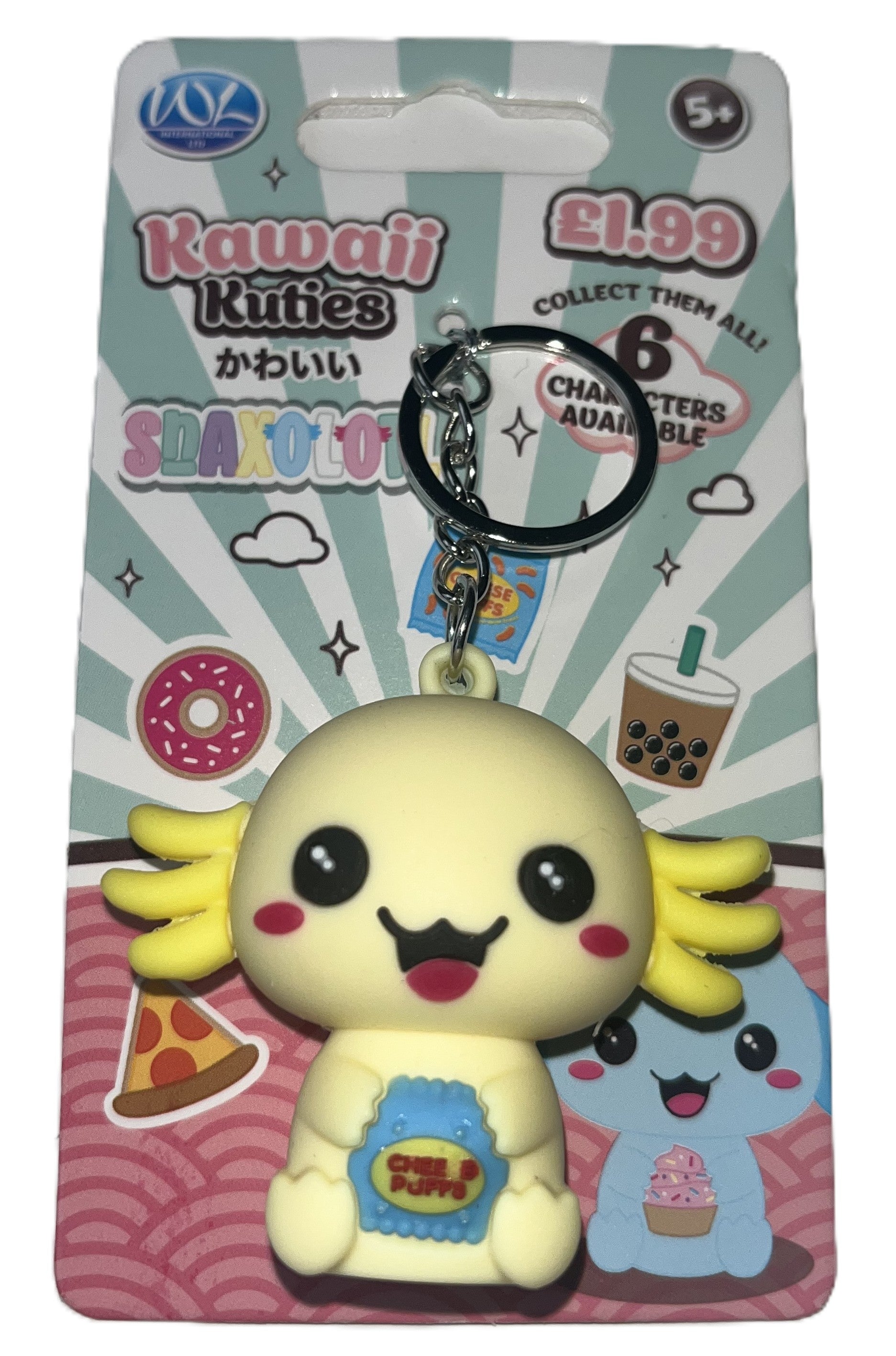Kawaii Kuties Snackalot Keyrings