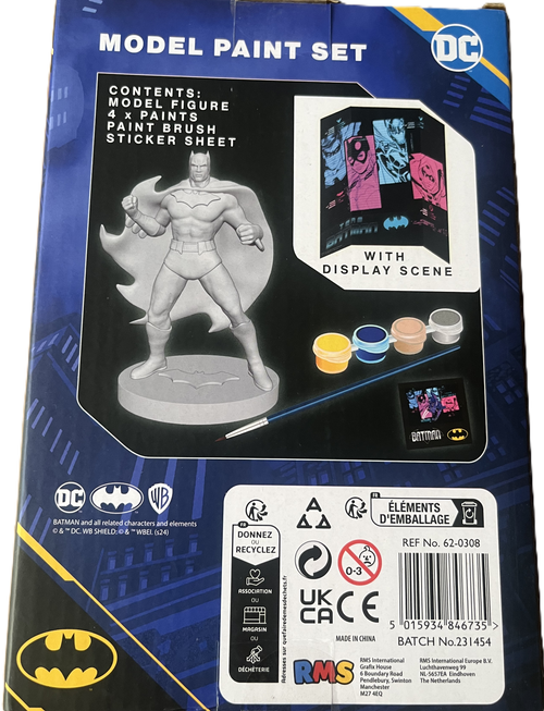 Batman Paint Your Own Model Set