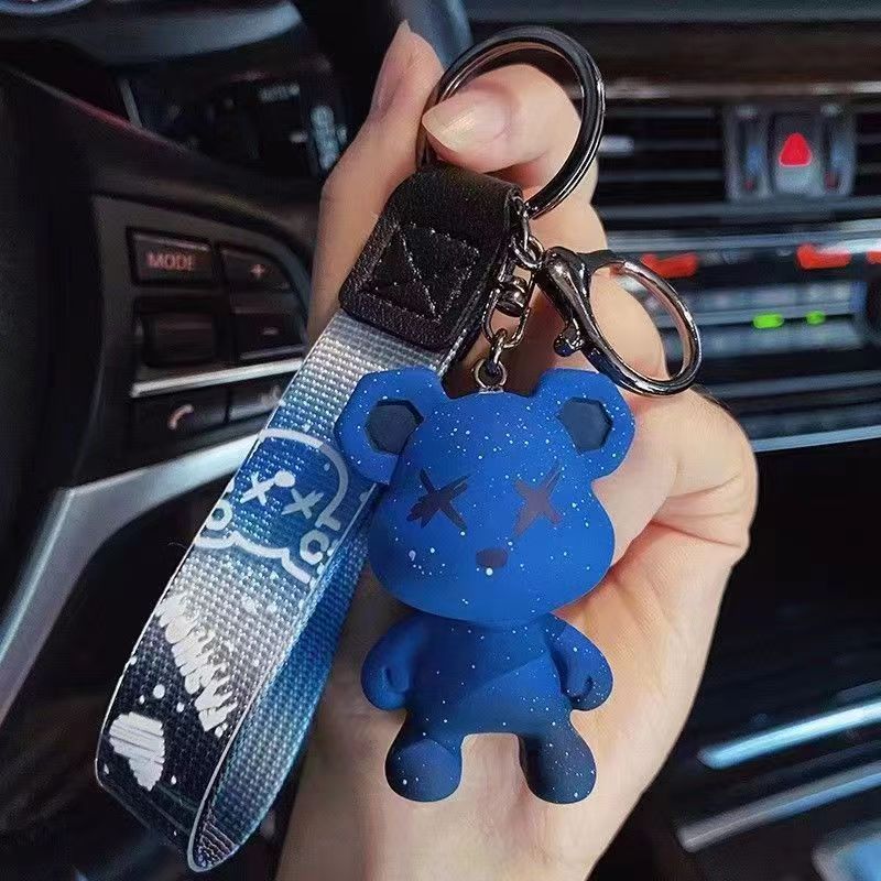 Bear Resin Keychain