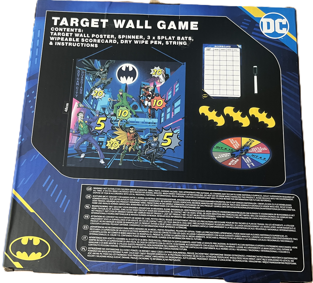 Batman Target Wall Game