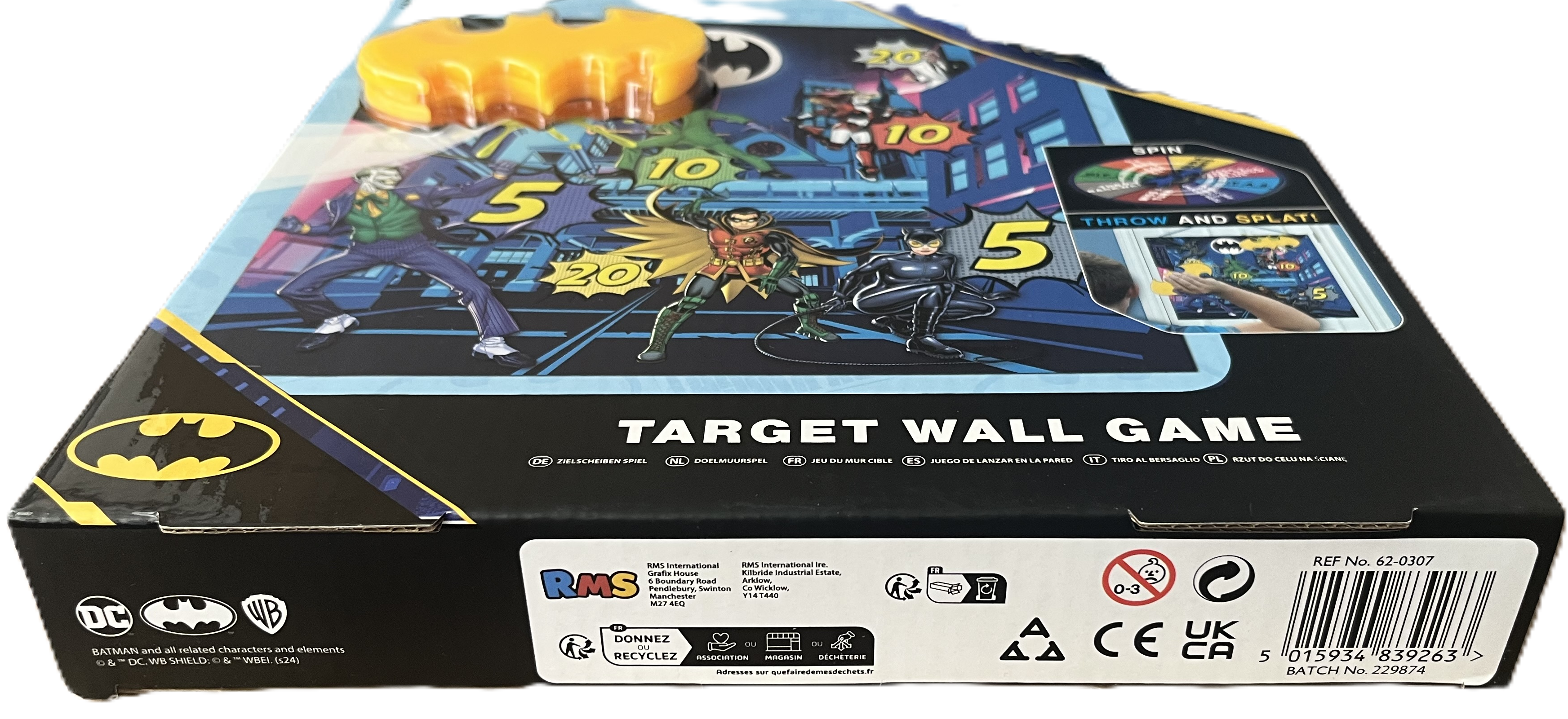Batman Target Wall Game