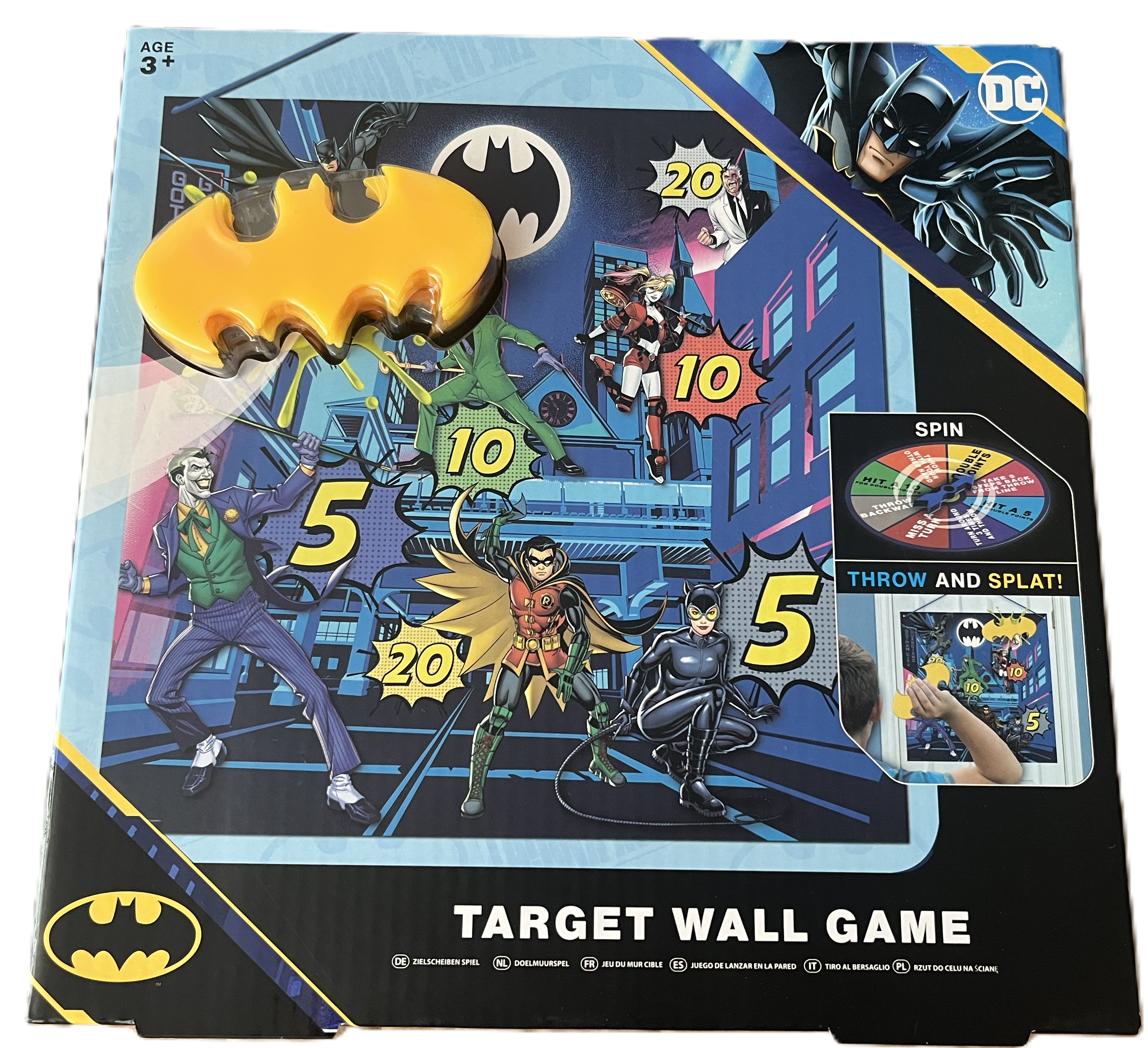 Batman Target Wall Game