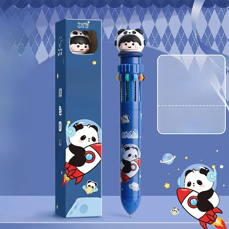 Boxed Astronaut 10 Colour Pen