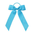Blue Bow Hair Tie