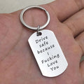 Drive Safe Keyring