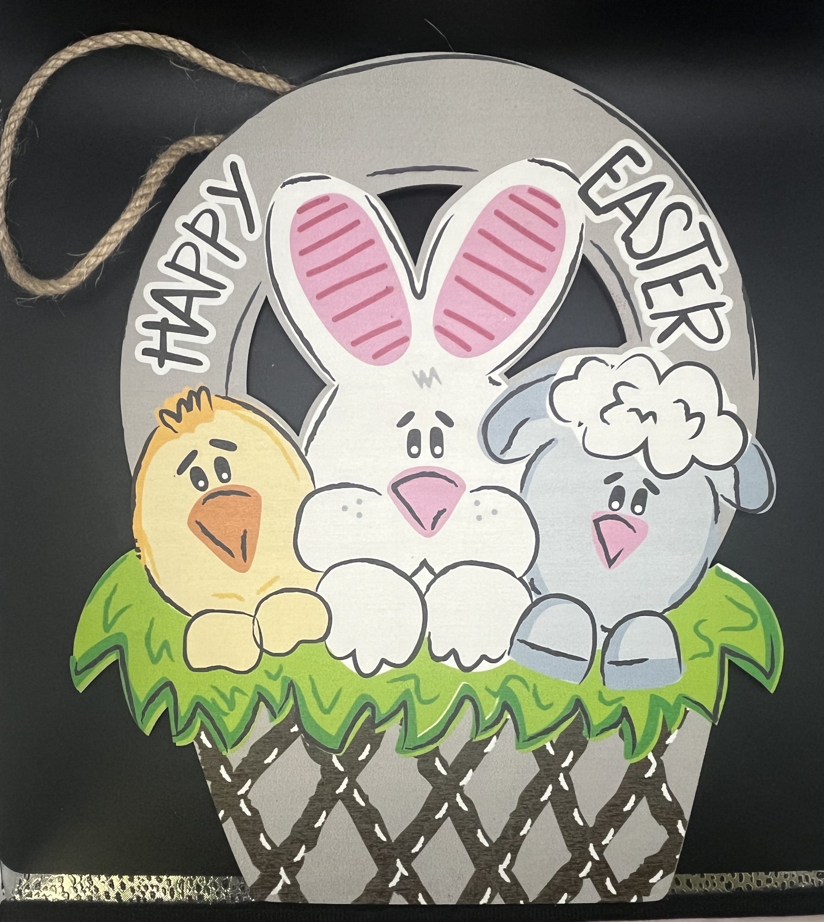 MDF Easter Signs