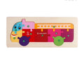 Wooden Fire Truck Jigsaw