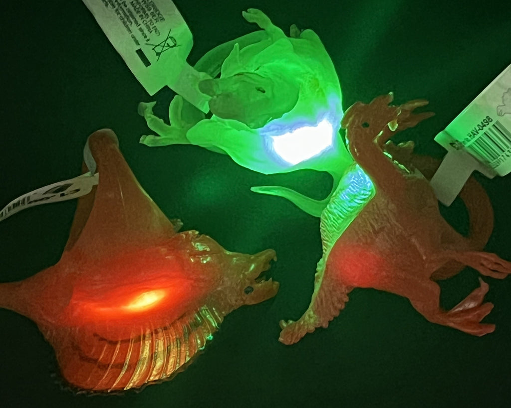 Flashing Dino Rings