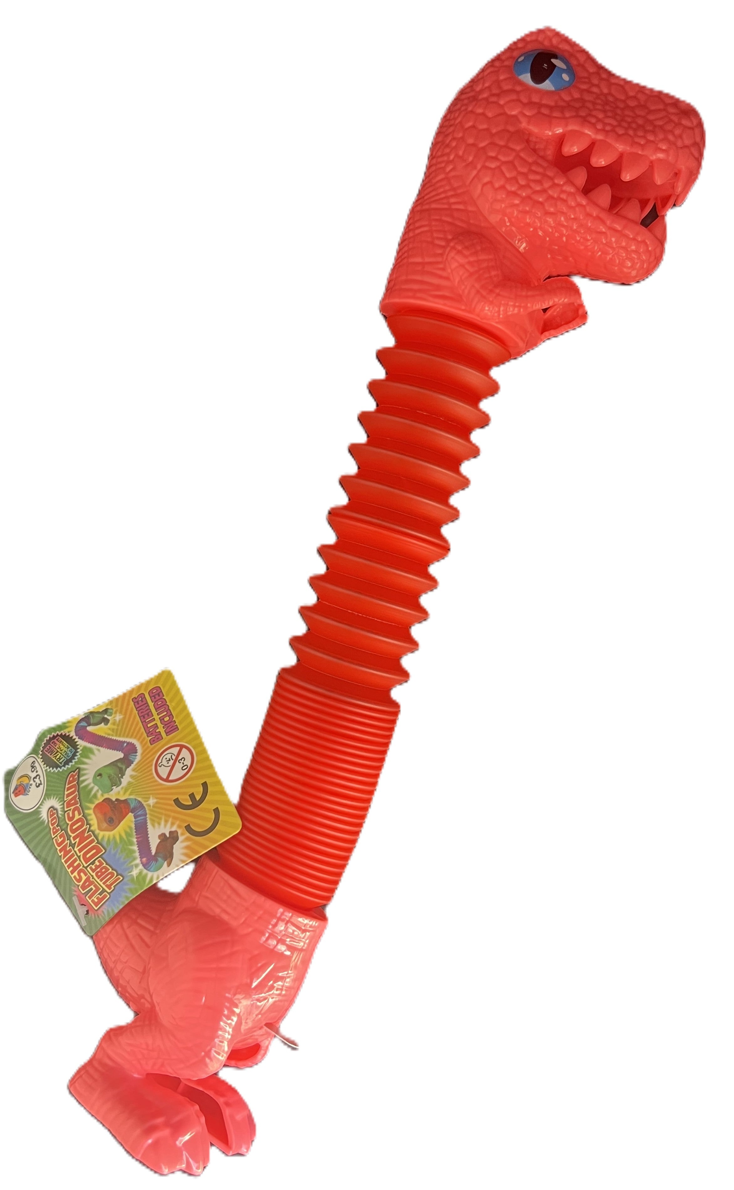 Flashing Pop Tube Dinosaur