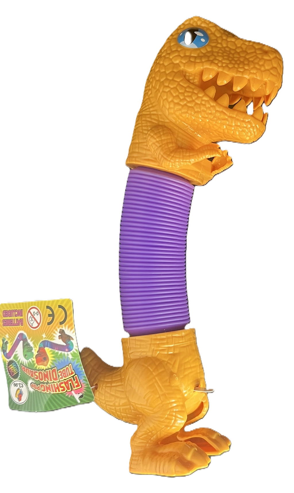 Flashing Pop Tube Dinosaur