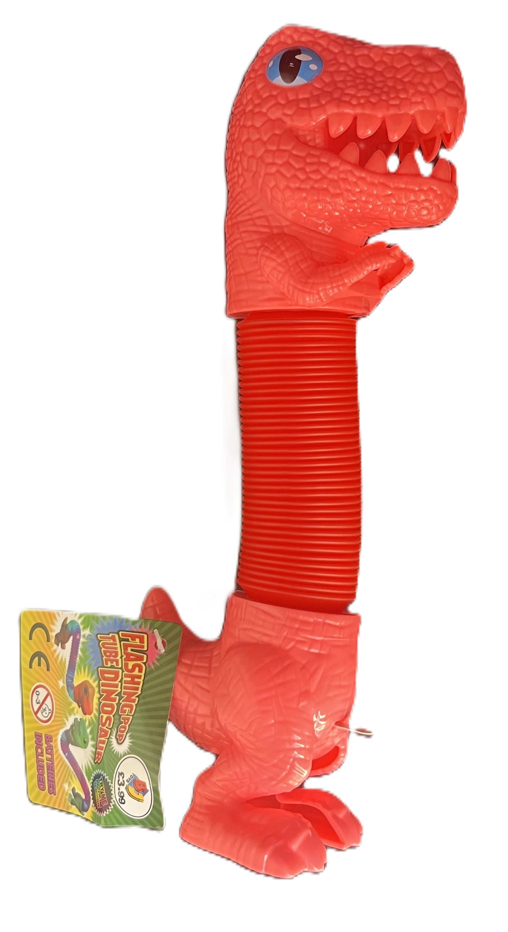Flashing Pop Tube Dinosaur