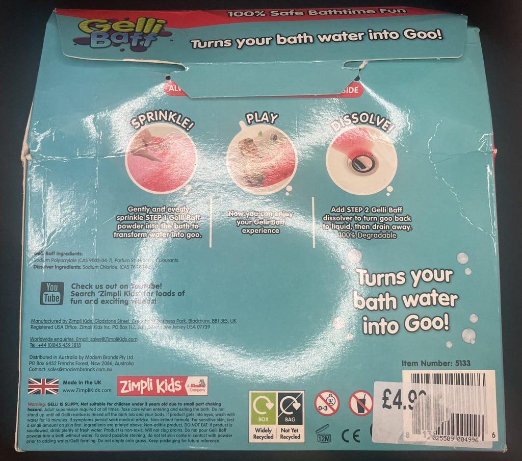 Gelli/Slime Baff