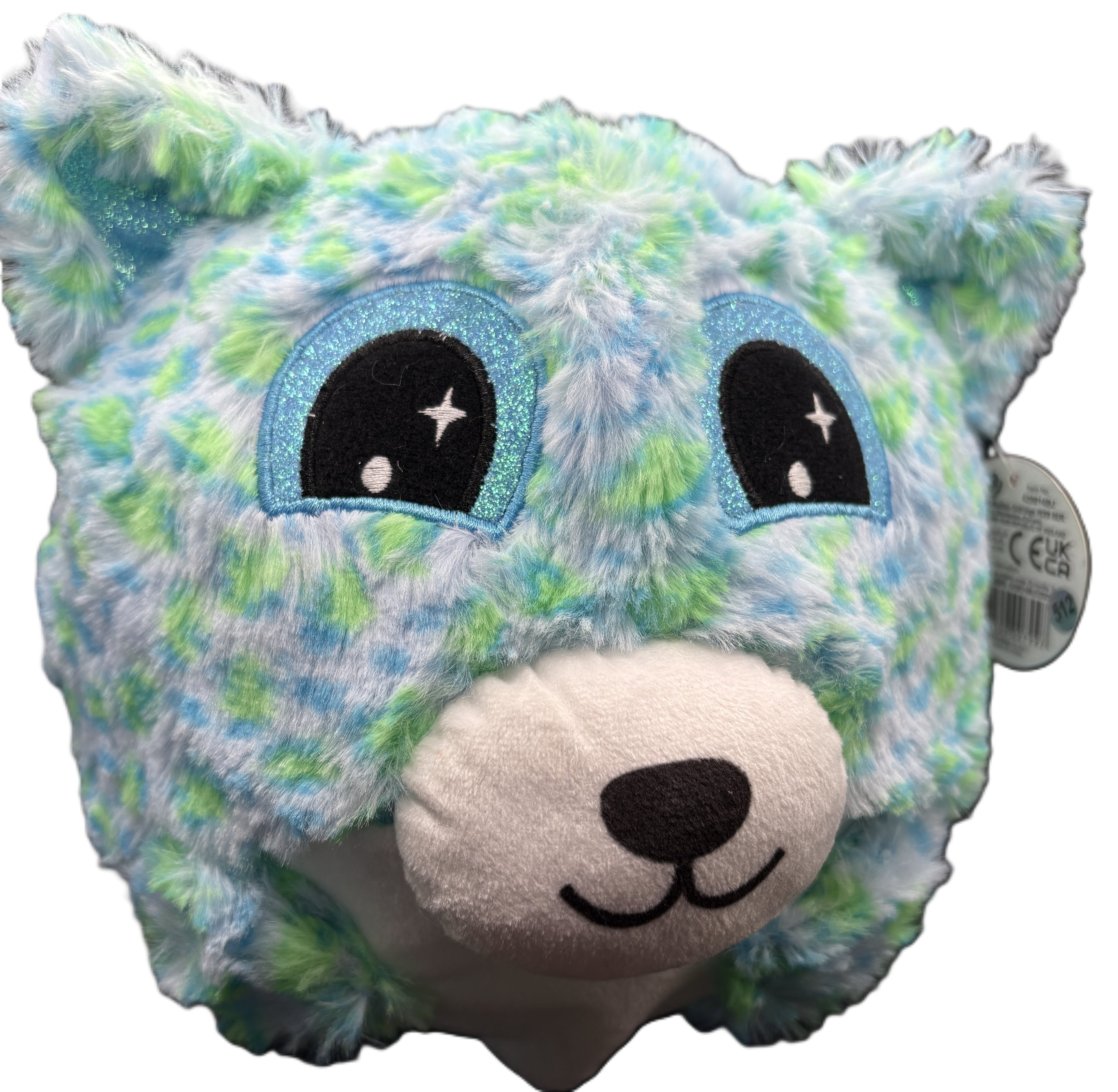 Blue & Green Teddy Ball