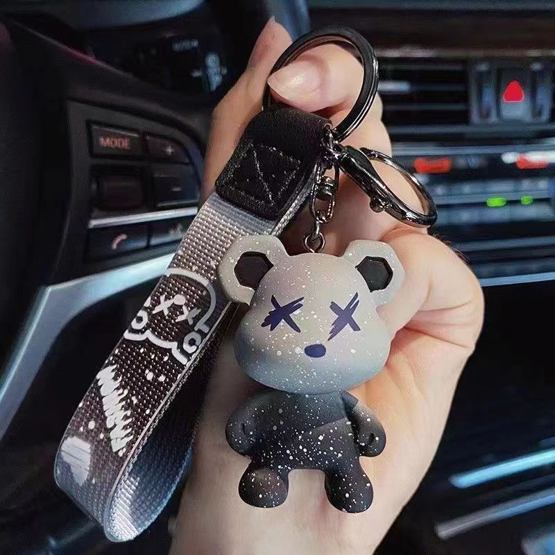 Bear Resin Keychain