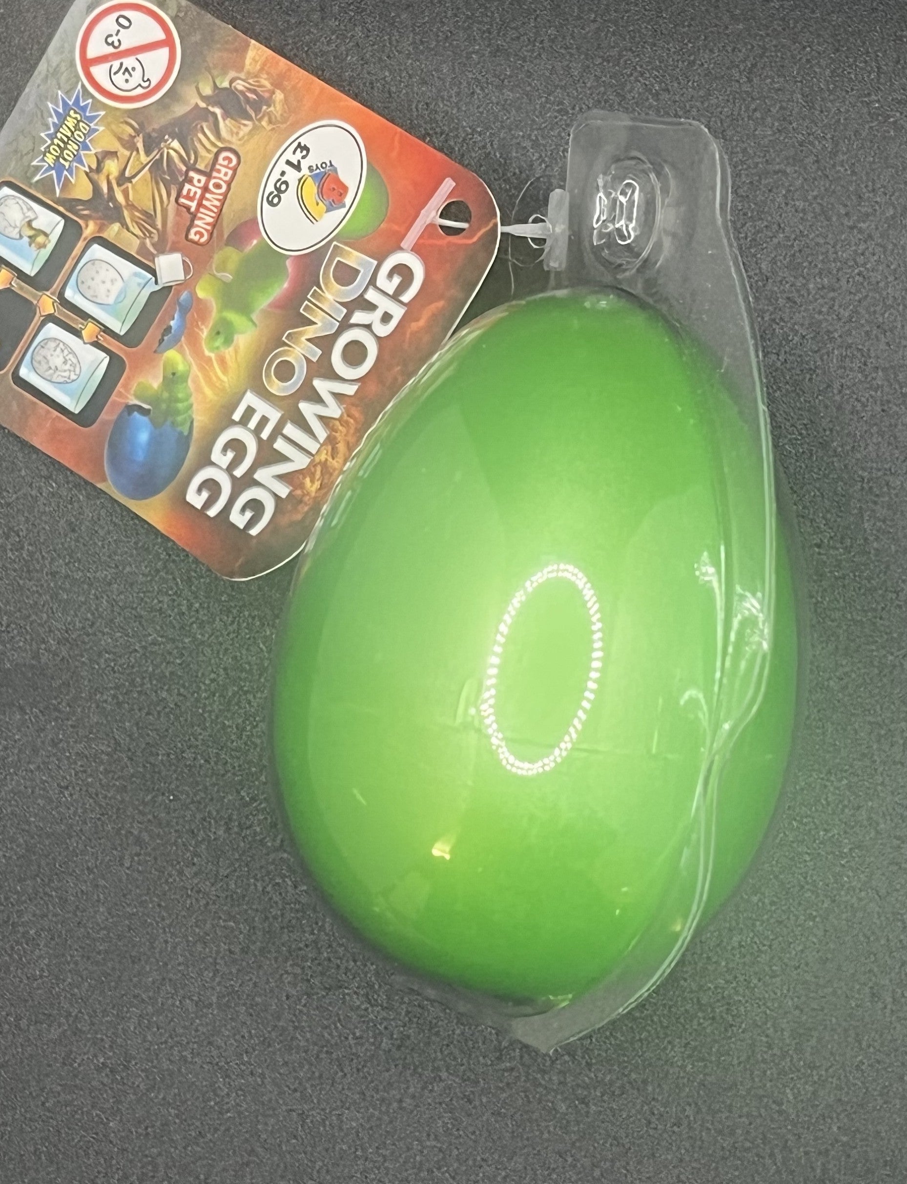 Growing Dino Egg