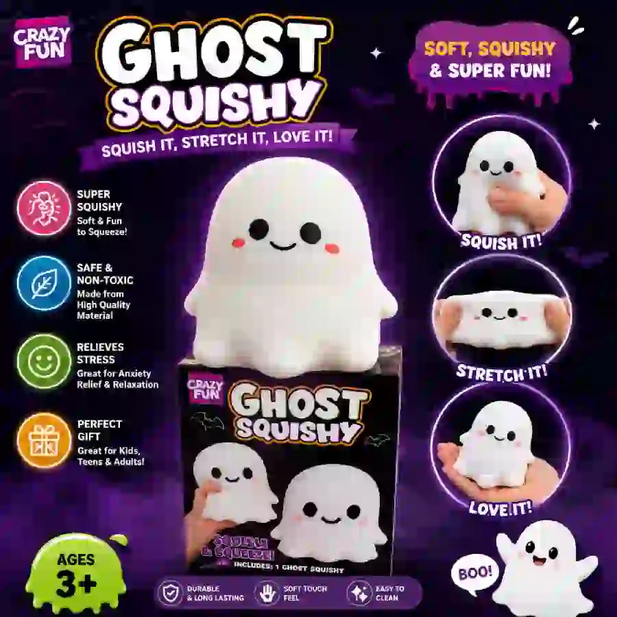 Jumbo Ghost Squishy