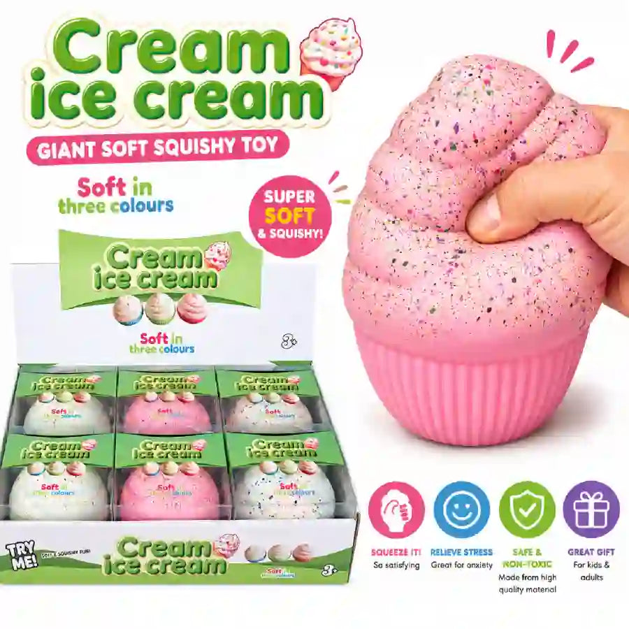 Jumbo Giant Ice Cream Squishy