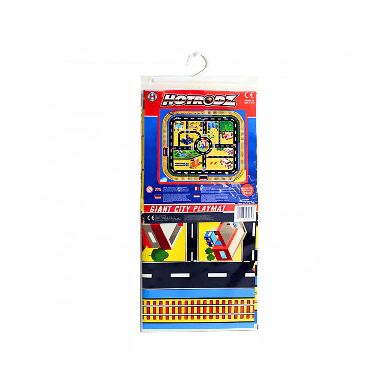 Giant City Playmat | Imaginative Play | Wipe Clean | 78cm x 92cm