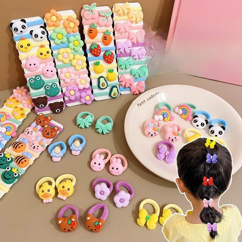 Set of 10 Multiple Styles Small Hair Bands