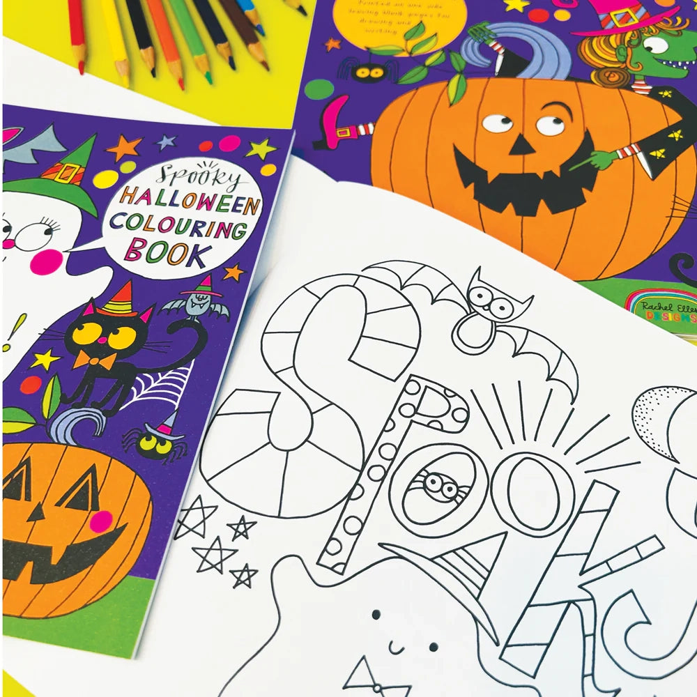 Rachel Ellen's Spooky Halloween Colouring Book