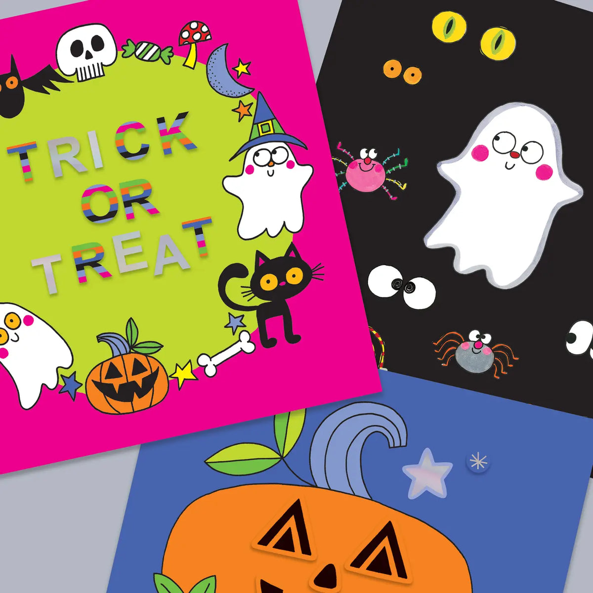 Rachel Ellen's Spooky Halloween Sticker Scene