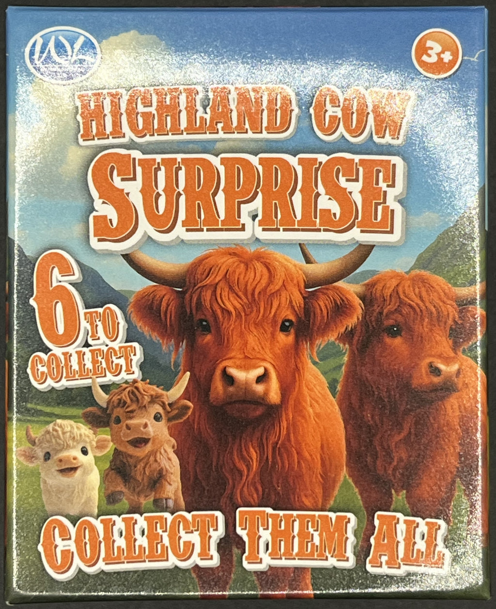 Highland Cow Blind Box Figure