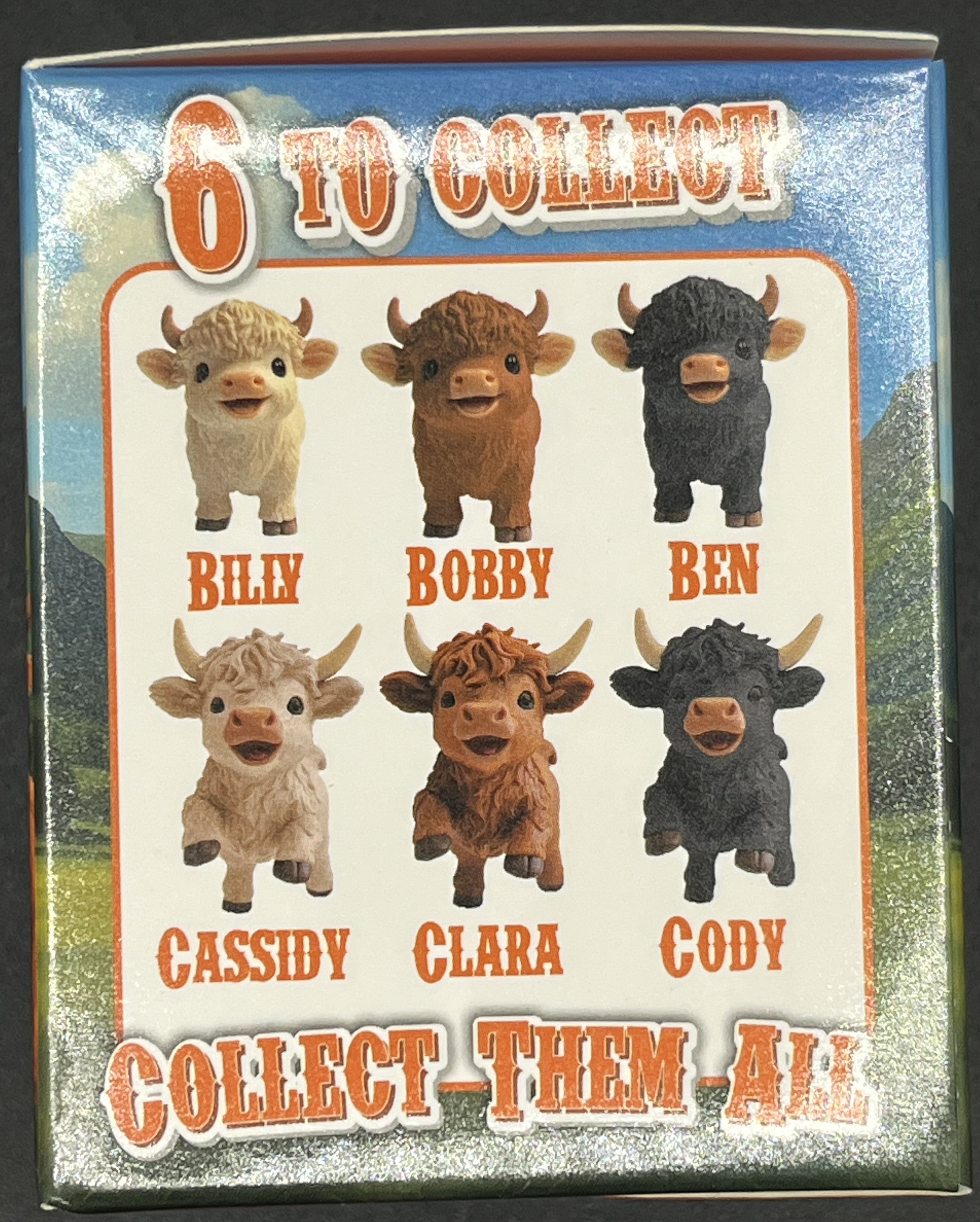 Highland Cow Blind Box Figure