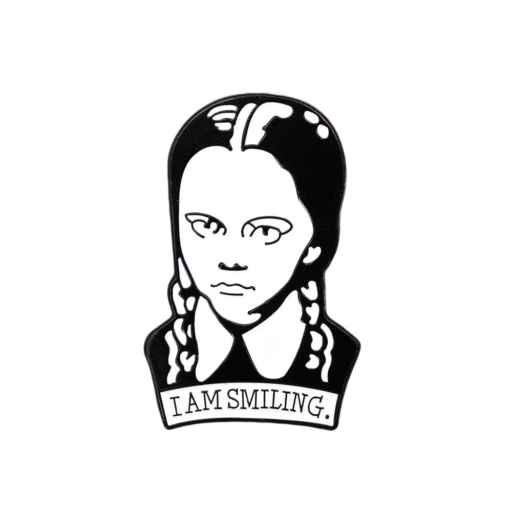 'I Am Smiling' Brooch