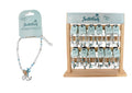 Jellifish Ocean Bracelet with Pearl, Anchor & Starfish Pendants